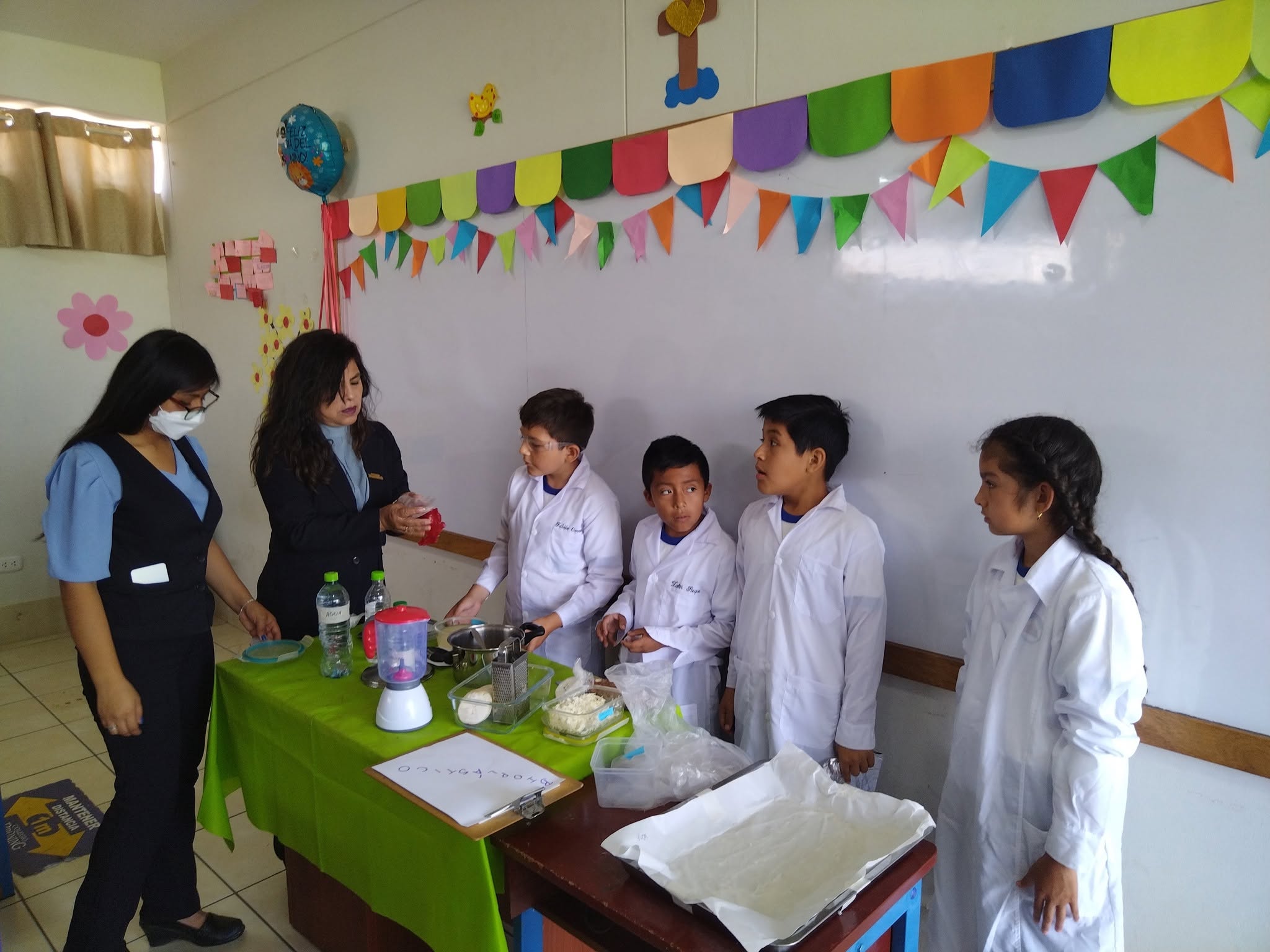 Aprendizaje práctico acompañado por docentes Brünning
